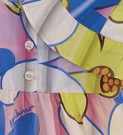 Moschino Summer Romper/Sun Hat - Pink Flowers