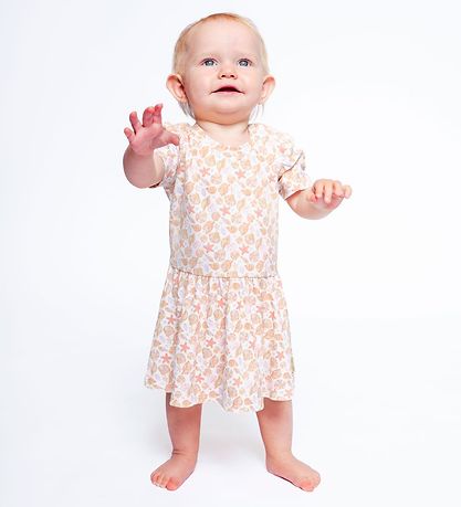 Hust and Claire Dress - Rib - Dis - Whisper Melange w. Mussels Hust and Claire Dress - Rib - Dis - Whisper Melange w. Mussels