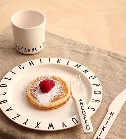 Design Letters Becher - Ecozen - Kids Basic Eco - ABC - Weiß