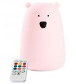 Rabbit & Friends Lamp - Bear - 17x11 cm - Rose Rabbit & Friends Lamp - Bear - 17x11 cm - Rose