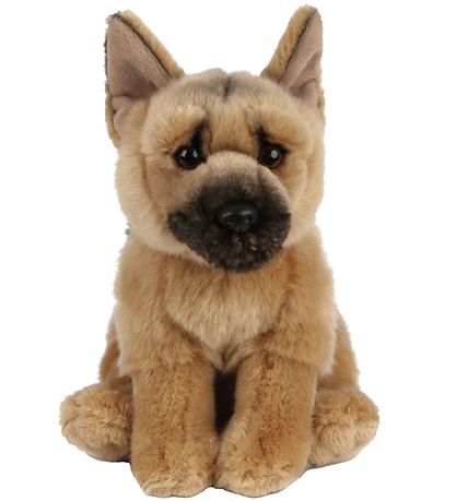 Living Nature Soft Toy - 23x16 cm - German Shepherd - Brown Living Nature Soft Toy - 23x16 cm - German Shepherd - Brown