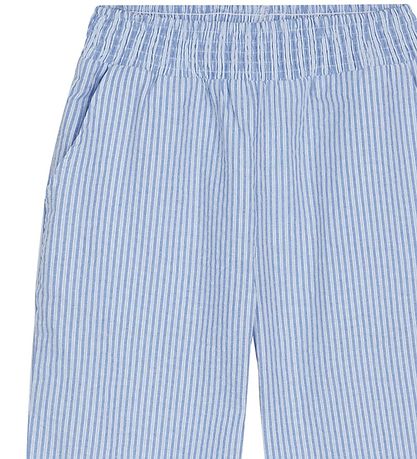 Grunt Trousers - Thea Striped - Blue