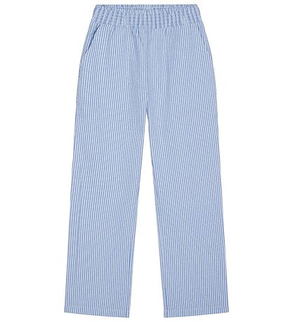 Grunt Trousers - Thea Striped - Blue