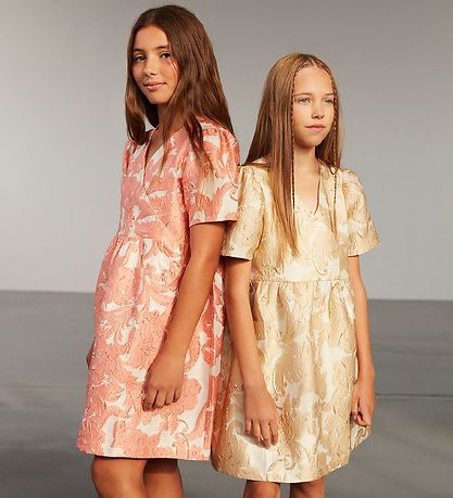Filles Robe Sofie Schnoor - Crème av. Or