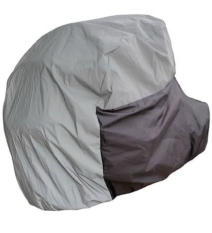 BabyDan Rain Cover To Pram - 100 cm - Black w. Reflex