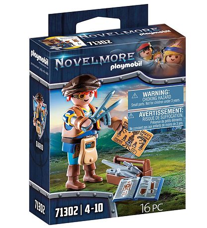 Playmobil Novelmore - Dario with Tool - 71302 - 16 Parts Playmobil Novelmore - Dario with Tool - 71302 - 16 Parts