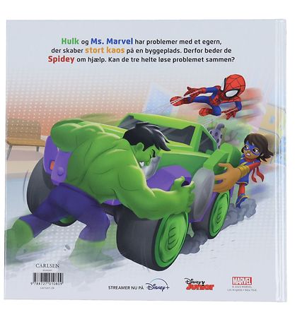 Forlaget Carlsen Book - Marvel Spidey - Trouble at the Construct
