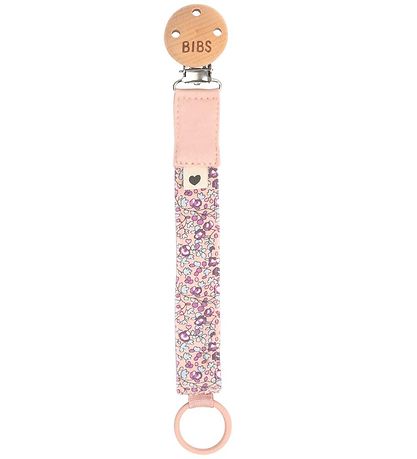 BIBS X Liberty Pacifier Clip - Flowers - Blush