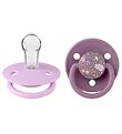 BIBS X Liberty De Lux Pacifiers - 2-Pack - Round - Chamomile Law