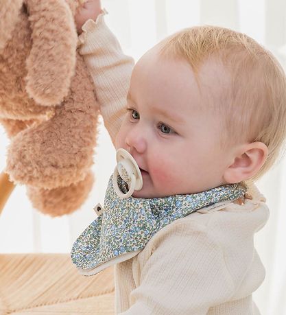 BIBS X Liberty De Lux Pacifiers - 2-Pack - Round - Eloise/Baby B BIBS X Liberty De Lux Pacifiers - 2-Pack - Round - Eloise/Baby B