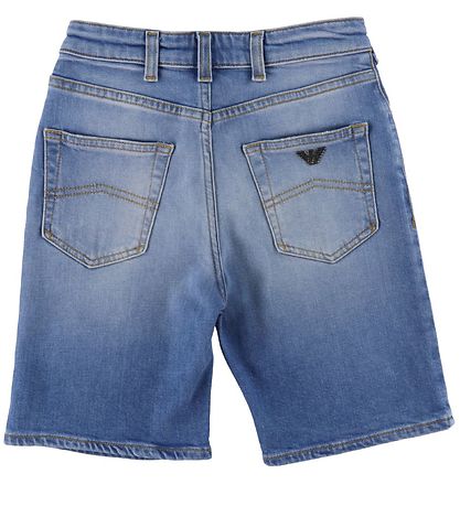 Emporio Armani Shorts - Denim - Light Blue
