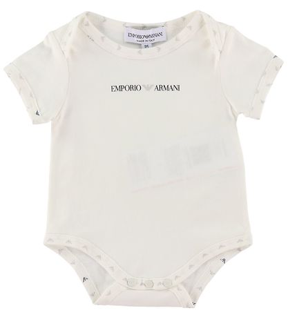 Emporio Armani Bodysuits s/s - 2-Pack - Aquilebianche