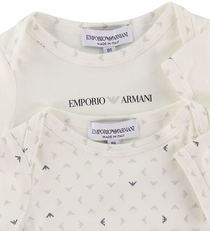 Emporio Armani Bodysuits s/s - 2-Pack - Aquilebianche