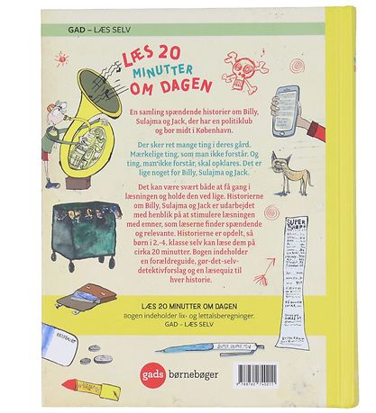 Gads Forlag Buch - 20 Minuten am Tag lesen - Dänisch
