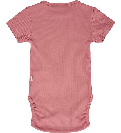 Hummel Bodysuit s/s - hmlRene - Rib - Mesa Rose