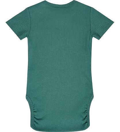Hummel Bodysuit s/s - hmlRene - Rib - Sea Pine Hummel Bodysuit s/s - hmlRene - Rib - Sea Pine