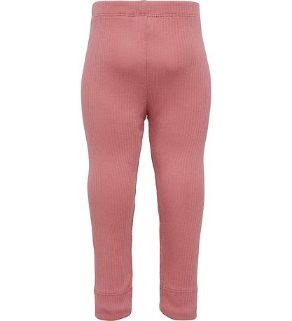 Hummel Leggings - hmlRene Tights - Rib - Mesa Rose Hummel Leggings - hmlRene Tights - Rib - Mesa Rose