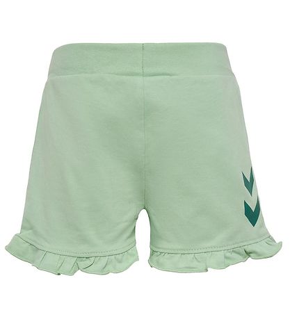Hummel Shorts - hmlTalya Ruffle - Silt Green Hummel Shorts - hmlTalya Ruffle - Silt Green