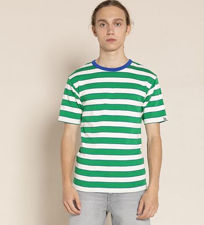 Finger In The Nose T-shirt - Sailor - Green Stripes Finger In The Nose T-shirt - Sailor - Green Stripes
