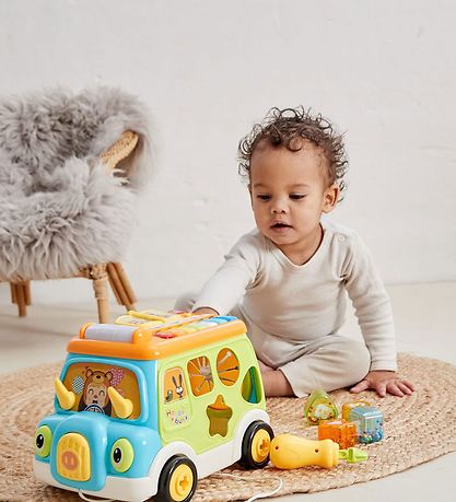 Jouet d'Activité Scandinavian Baby Products - Bus av. Lumière/So Jouet d'Activité Scandinavian Baby Products - Bus av. Lumière/So