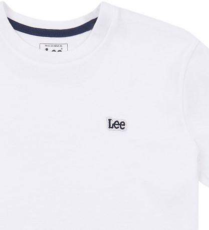 Lee T-shirt - Badge - Bright White Lee T-shirt - Badge - Bright White