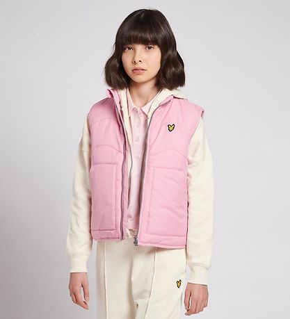 Lyle & Scott Steppweste - Orchid Rauch