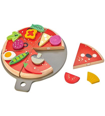 Tender Leaf Wooden Toy - Pizza Party Tender Leaf Wooden Toy - Pizza Party