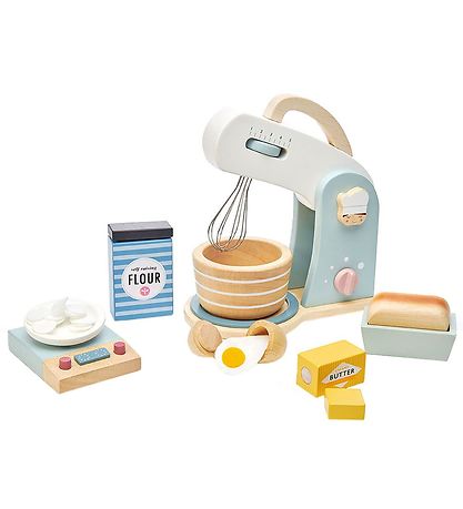 Tender Leaf Wooden Toy - Mixer - 27 Parts Tender Leaf Wooden Toy - Mixer - 27 Parts