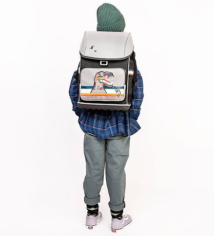 Jeune Premier School Backpack - Reflectosaurus