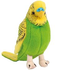 Living Nature Soft Toy - 10x5 cm - Budgerigar w. Sound - Yellow Living Nature Soft Toy - 10x5 cm - Budgerigar w. Sound - Yellow