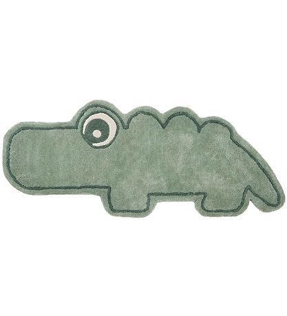 Done by Deer Rug - 110x46 cm - Croco Green Done by Deer Rug - 110x46 cm - Croco Green