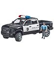 Bruder Car - RAM 2500 Police Car w. Police Officer - 02505 Bruder Car - RAM 2500 Police Car w. Police Officer - 02505