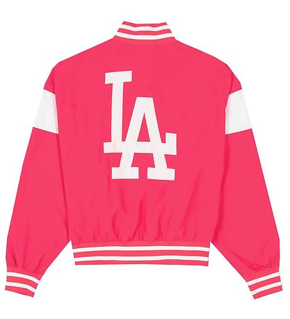 Champion Fashion Bomber Jacket - Pink w. White