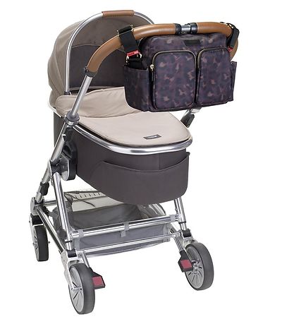 Storksak Barnevognsbag - Black/Leopard Storksak Barnevognsbag - Black/Leopard