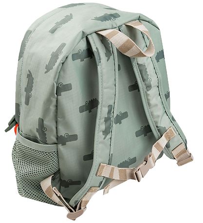 Done by Deer Backpack - Croco Green