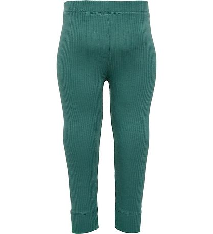 Hummel Leggings - hmlRene Tights - Rib - Sea Kiefer