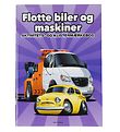 TACTIC Activity Book w. Stickers - Nice Cars And machines TACTIC Activity Book w. Stickers - Nice Cars And machines