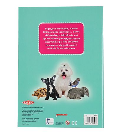 TACTIC Aktivitätsbuch m. Stickers - Unser süße kleiner Tierfreun