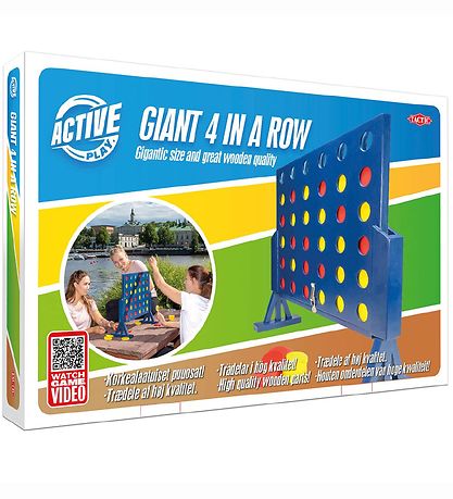 Jeu TACTIC - Gigant 4 sur bande - Active Play Jeu TACTIC - Gigant 4 sur bande - Active Play