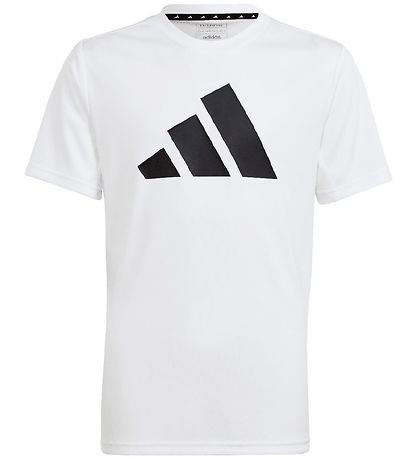 adidas Performance T-shirt - U TR-ES Logo T - White/Black