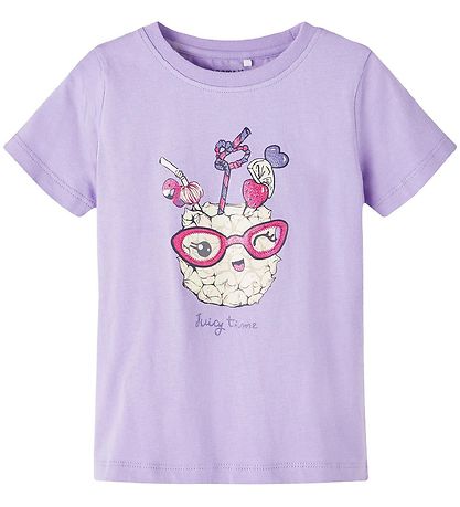 Name It T-shirt - NmfDenice - Sand Verbena Name It T-shirt - NmfDenice - Sand Verbena