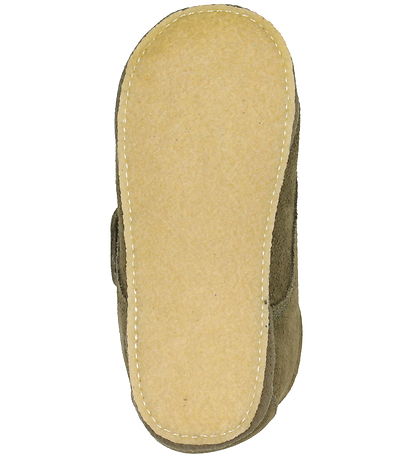 Wheat Soft Sole Leather Shoes w. Lining - Taj - Dry Pine