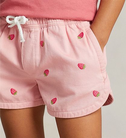 Polo Ralph Lauren 반바지 - 코티지 - 핑크 포함 딸기