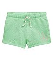 Polo Ralph Lauren Sweat Shorts - Longwood - Light Green w. Pink Polo Ralph Lauren Sweat Shorts - Longwood - Light Green w. Pink