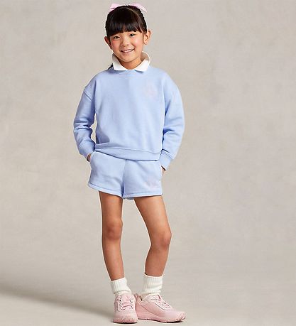 Shorts Polo Ralph Lauren - Longwood - Bleu Clair av. Rose Shorts Polo Ralph Lauren - Longwood - Bleu Clair av. Rose