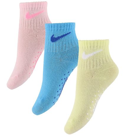 Nike Socken - 3er-Pack - Rosa/Blau/Gelb Nike Socken - 3er-Pack - Rosa/Blau/Gelb