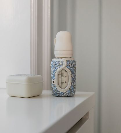 BIBS X Liberty Bottle Case - Little - 110 mL - Flowers - Ivory