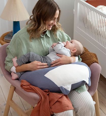 Sebra Nursing Pillow - The Raccoon Rebel - Grey