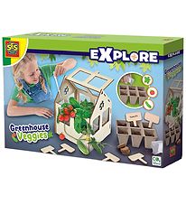 - Explorer SES Creative - Mini serre av. Planter des graines - Explorer SES Creative - Mini serre av. Planter des graines