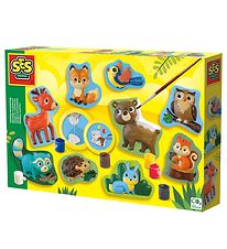 - Moule et peinture SES Creative - Animaux de la forêt - Moule et peinture SES Creative - Animaux de la forêt